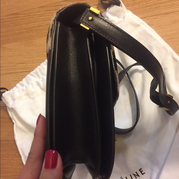 Celine, leopard calf skin box bag, preowned - Picture 5 of 8